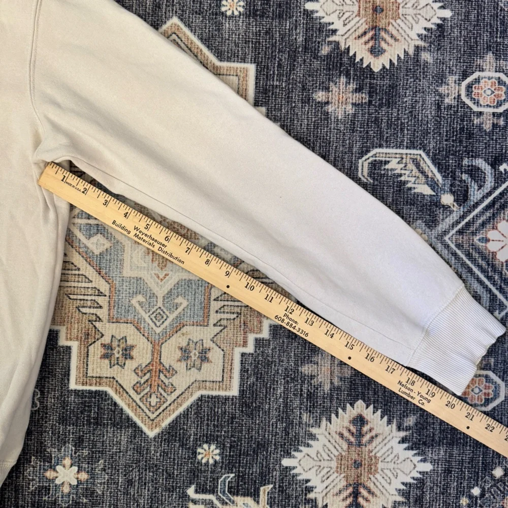 The North Face Men's Never Stop Exploring Cream Hoodie Size Small - Picture 12 of 13